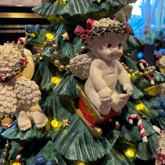 Retired 2001 Danbury Mint The Dreamsicles Christmas Tree Light Up Tested Works - Picture 3 of 12